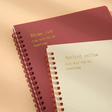 Load image into Gallery viewer, A5 Retro/Morandi Notebook Girl Heart Student Simple Coil Hand Account 160 Pages Notebook Cute Notepad Office School Supplies