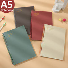 Load image into Gallery viewer, A5 Retro/Morandi Notebook Girl Heart Student Simple Coil Hand Account 160 Pages Notebook Cute Notepad Office School Supplies