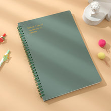 Load image into Gallery viewer, A5 Retro/Morandi Notebook Girl Heart Student Simple Coil Hand Account 160 Pages Notebook Cute Notepad Office School Supplies