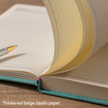 Load image into Gallery viewer, 416 Pages paper A5 Faux Leather Thick Business Notebook Magnetic Snap Side with Pen