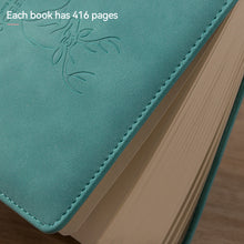 Load image into Gallery viewer, 416 Pages paper A5 Faux Leather Thick Business Notebook Magnetic Snap Side with Pen