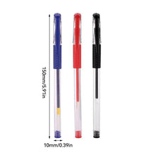 Load image into Gallery viewer, 10Pcs Gel Pen Set School Supplies Black Blue Red Ink Color 0.5mm Ballpoint Pen Writing Tool School Office Stationery