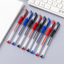 Load image into Gallery viewer, 10Pcs Gel Pen Set School Supplies Black Blue Red Ink Color 0.5mm Ballpoint Pen Writing Tool School Office Stationery