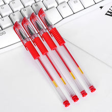 Load image into Gallery viewer, 10Pcs Gel Pen Set School Supplies Black Blue Red Ink Color 0.5mm Ballpoint Pen Writing Tool School Office Stationery