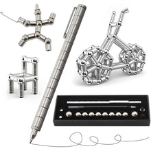 Load image into Gallery viewer, Magnetic Fidget Pen Metal Decompression Pen Multifunctional Deformable Writing Pen Stress Reliever Finger Spinning Gifts Kids Toy