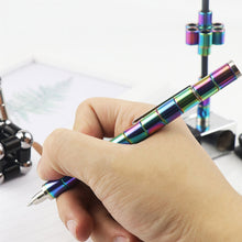 Load image into Gallery viewer, Magnetic Fidget Pen Metal Decompression Pen Multifunctional Deformable Writing Pen Stress Reliever Finger Spinning Gifts Kids Toy