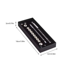 Load image into Gallery viewer, Magnetic Fidget Pen Metal Decompression Pen Multifunctional Deformable Writing Pen Stress Reliever Finger Spinning Gifts Kids Toy
