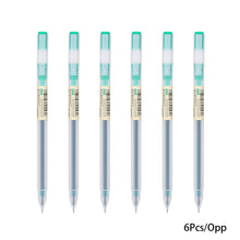 Load image into Gallery viewer, 6/12Pcs Gel Pen School Pens Set Pen 0.5MM Color Ink Stationery Student Supplies Writing Painting Scrapbooking Journal Pens
