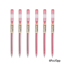 Load image into Gallery viewer, 6/12Pcs Gel Pen School Pens Set Pen 0.5MM Color Ink Stationery Student Supplies Writing Painting Scrapbooking Journal Pens