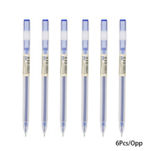 Load image into Gallery viewer, 6/12Pcs Gel Pen School Pens Set Pen 0.5MM Color Ink Stationery Student Supplies Writing Painting Scrapbooking Journal Pens