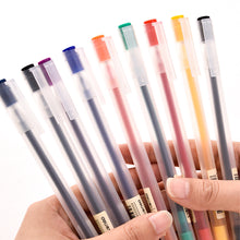 Load image into Gallery viewer, 6/12Pcs Gel Pen School Pens Set Pen 0.5MM Color Ink Stationery Student Supplies Writing Painting Scrapbooking Journal Pens
