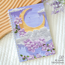 Load image into Gallery viewer, 120 Pages A5 Coil Spiral Notebook Journals Cartoon Diary Weekly Planner Book School Office Stationery