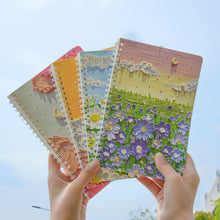 Load image into Gallery viewer, 120 Pages A5 Coil Spiral Notebook Journals Cartoon Diary Weekly Planner Book School Office Stationery
