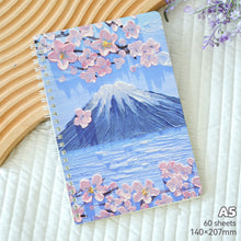 Load image into Gallery viewer, 120 Pages A5 Coil Spiral Notebook Journals Cartoon Diary Weekly Planner Book School Office Stationery