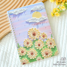 Load image into Gallery viewer, 120 Pages A5 Coil Spiral Notebook Journals Cartoon Diary Weekly Planner Book School Office Stationery