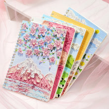 Load image into Gallery viewer, 120 Pages A5 Coil Spiral Notebook Journals Cartoon Diary Weekly Planner Book School Office Stationery