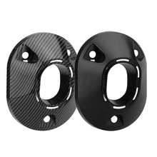 Load image into Gallery viewer, Motorcycle Muffler Tip Cover Glossy Carbon Fiber Black Exhaust Tip Garnish Accessories For Honda Click 160 ABS