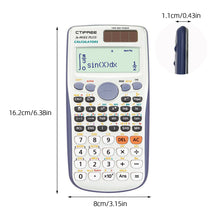 Load image into Gallery viewer, Calculator for 991ES-PLUS Original Scientific Calculator 417 Functions For High School University Students Office Coin Battery