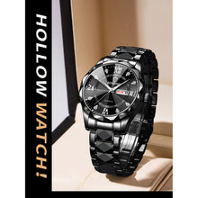 Load image into Gallery viewer, BINBOND Men Watch Top Brand Quartz Wristwatches Waterproof Week Date Clock Mens Luxury Stainless Steel Fashion Business Watches