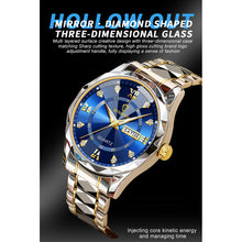 Load image into Gallery viewer, BINBOND Men Watch Top Brand Quartz Wristwatches Waterproof Week Date Clock Mens Luxury Stainless Steel Fashion Business Watches