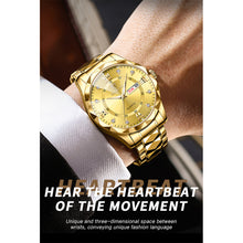 Load image into Gallery viewer, BINBOND Men Watch Top Brand Quartz Wristwatches Waterproof Week Date Clock Mens Luxury Stainless Steel Fashion Business Watches
