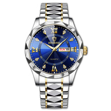 Load image into Gallery viewer, BINBOND Men Watch Top Brand Quartz Wristwatches Waterproof Week Date Clock Mens Luxury Stainless Steel Fashion Business Watches