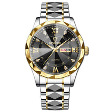Load image into Gallery viewer, BINBOND Men Watch Top Brand Quartz Wristwatches Waterproof Week Date Clock Mens Luxury Stainless Steel Fashion Business Watches