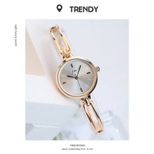 Load image into Gallery viewer, Luxury Watch For Women Rose Gold Ladies Wristwatches Small Dial Quartz Watches Elegant Fashion Female Bracelet Gifts