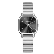 Load image into Gallery viewer, Luxury Women Watch Fashion Ladies Square Quartz Wristwatch Adjustable Bamboo Steel Belt Watches Female Beautiful Gifts Clock