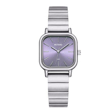 Load image into Gallery viewer, Luxury Women Watch Fashion Ladies Square Quartz Wristwatch Adjustable Bamboo Steel Belt Watches Female Beautiful Gifts Clock
