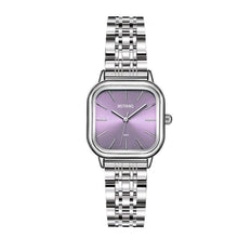 Load image into Gallery viewer, Luxury Women Watch Fashion Ladies Square Quartz Wristwatch Adjustable Bamboo Steel Belt Watches Female Beautiful Gifts Clock