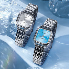 Load image into Gallery viewer, Luxury Women Watch Fashion Ladies Square Quartz Wristwatch Adjustable Bamboo Steel Belt Watches Female Beautiful Gifts Clock