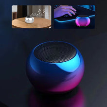 Load image into Gallery viewer, M3 Flash Wireless Bluetooth Speaker Portable Small Steel Gun Metal Heavy Subwoofer Outdoor Mini Bluetooth Small Speaker
