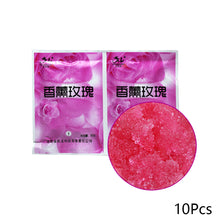 Load image into Gallery viewer, 10pcs/5set Rose Bubble Bath Powder Foot Bath Crystal Foot Bath Crystal Mud Body Foot Salt SPA Exfoliation Bath Mud Spa Pedicure