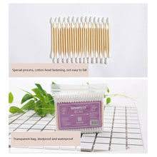 Load image into Gallery viewer, 100pcs Pack Double Head Cotton Swab Women Makeup Cotton Buds Tip For Medical Wood Sticks Nose Ears Cleaning Health Care Tools