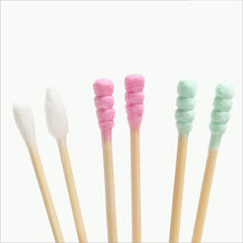 Load image into Gallery viewer, 100pcs Pack Double Head Cotton Swab Women Makeup Cotton Buds Tip For Medical Wood Sticks Nose Ears Cleaning Health Care Tools