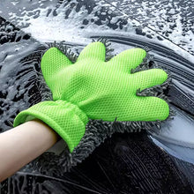 Load image into Gallery viewer, Microfiber Car Cleaning Wash Hand Gloves Chenille Car Gloves Coral Car Wash Tools