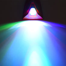 Load image into Gallery viewer, Car Solar Energy Shark Fin Antenna LED Warning Tail Lights 8 LED Auto Roof Decorative Anti-Tailing Flash Strobe Light