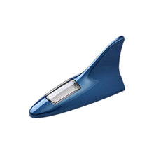 Load image into Gallery viewer, Car Solar Energy Shark Fin Antenna LED Warning Tail Lights 8 LED Auto Roof Decorative Anti-Tailing Flash Strobe Light