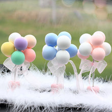Load image into Gallery viewer, Car Interior Shaking Head Ballons Heart Ornament Decoration with Spring Shake Head Decor Double-sided Tape