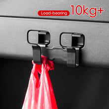 Load image into Gallery viewer, Car Rear Trunk Hook Seat Button Cargo Grocery Shopping Bag Holder Umbrella Hanger Storage for Model Y Tesla 2021-2024