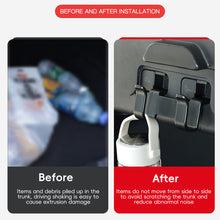 Load image into Gallery viewer, Car Rear Trunk Hook Seat Button Cargo Grocery Shopping Bag Holder Umbrella Hanger Storage for Model Y Tesla 2021-2024