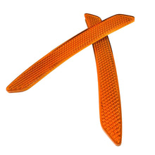 Load image into Gallery viewer, 2Pcs Car Reflective Side Marker Sticker Warning Tape Strips Car Exterior Wheel Eyebrow Stickers Automotive Reflector Stickers