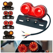 Load image into Gallery viewer, Retro Motorbike Taillight Rear Lamp LED Motorcycle Tail Turn Signal Light For ATVs Dirt Bike Scooter Turn Signal Lamps
