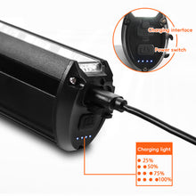 Load image into Gallery viewer, 1800LM 3 Led MTB Bicycle Front Lights 2000MAH Rechargeable Bike Light Flashlight Outdoor Cycling Bike Accessories for Electric Scooter