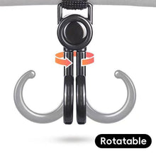 Load image into Gallery viewer, Universal Motorcycle Front Hook Electric Bike Luggage Bag Hanger Hook Holder Front Battery Car Punch-free Hook Stroller Storage