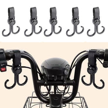 Load image into Gallery viewer, Universal Motorcycle Front Hook Electric Bike Luggage Bag Hanger Hook Holder Front Battery Car Punch-free Hook Stroller Storage