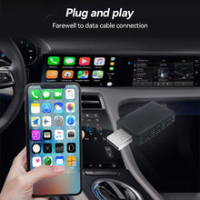 Load image into Gallery viewer, Car Android Auto Wireless Carplay Wired To Wireless Adapter Smart Dongle Carplay Ai Box Adapter For lPhone Plug And Play