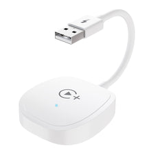 Load image into Gallery viewer, Upgrade Car Adapter Apple CarPlay Wired To Wireless Adapter Mini Box Plug And Play Dongle with Video Function For lPhone Benz Audi Mazda Kia Toyota VW Nissan Subaru