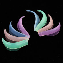 Load image into Gallery viewer, 4 Pairs Jelly Color Self Adhesive Keratin Eyelash Perm Silicone Pad Eyelash Perming Pad Reusable False Eye Lash Curler Lift Shield Pad